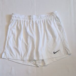 Nike Women's Athletic White Shorts